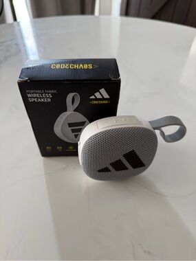 Adidas CODECHAOS Portable Wireless Speaker - Light Gray